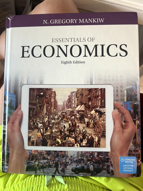 N. Gregory Mankiw – Essentials of Economics – Eighth Edition Hardcover Textbook