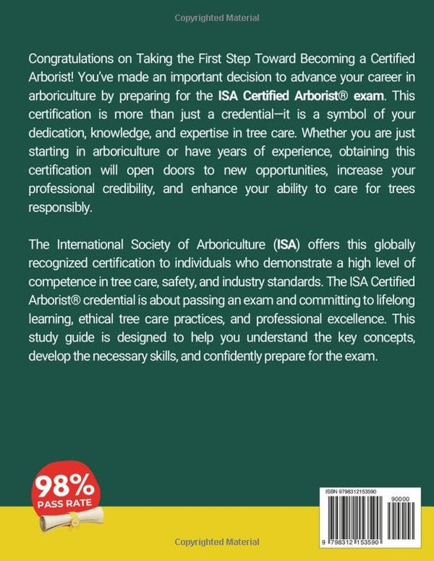 ISA ARBORIST CERTIFICATION STUDY GUIDE a Comprehensive Exam Preparation Manual f gallery