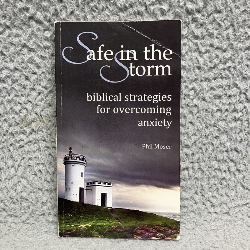 Safe in the Storm: biblical strategies for overcoming anxiety – Paperback – GOOD