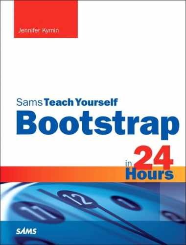 Bootstrap in 24 Hours, Sams Teach – Paperback, by Kyrnin Jennifer – Very Good