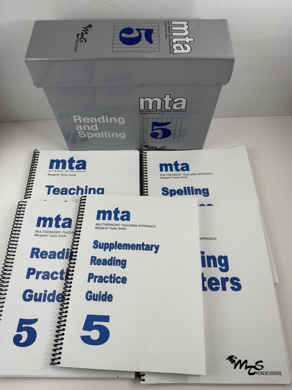 KIT: MTA Multisensory Teaching Approach Margaret Taylor Smith Reading Spelling 5
