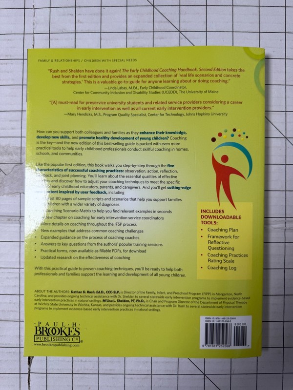 The Early Childhood Coaching Handbook 2nd Edition by Dathan Rush & MLisa Shelden gallery