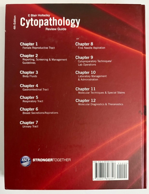 Cytopathology : Review Guide by E. Blair Holladay (2015, Hardcover) gallery