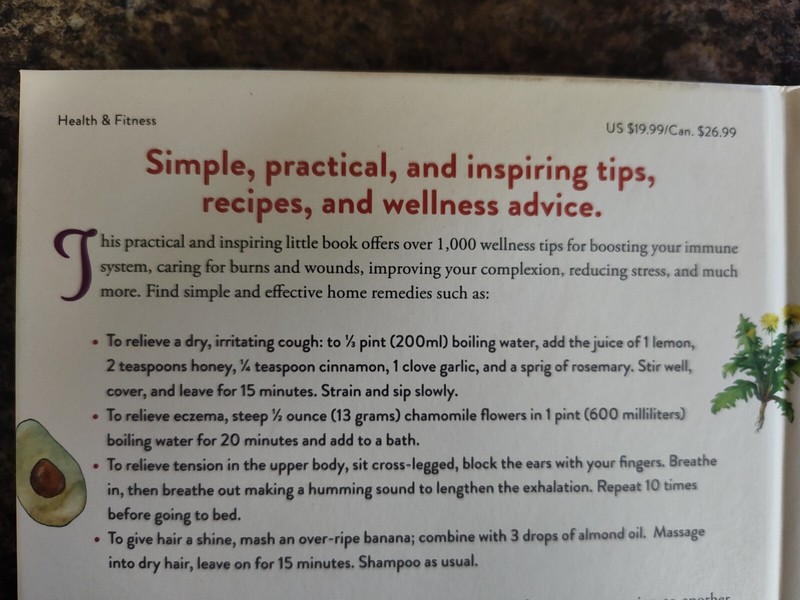 1,001 Home Remedies : Tips and Tricks for Natural Health & Beauty By Mary Quigg gallery