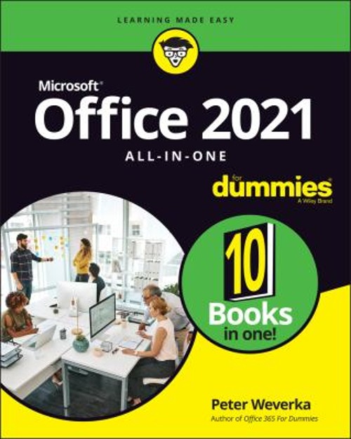 Office 2021 All-in-One For Dummies Paperback Peter Weverka