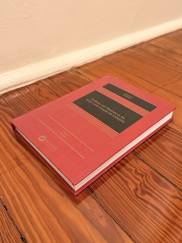Problems and Materials on the Sale and Lease of Goods 9th ed ISBN: 9781543859027 gallery