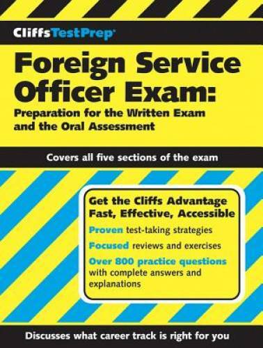 CliffsTestPrep Foreign Service Officer Exam: Preparation for the Written - GOOD
