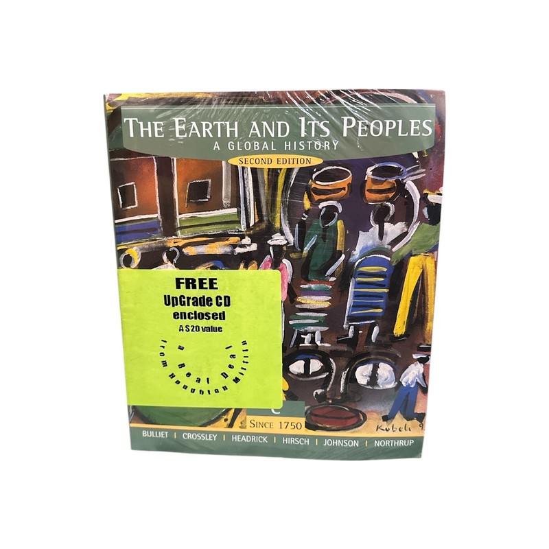 The Earth and Its Peoples A Global History 2nd Edition Bulliet & CD New Sealed