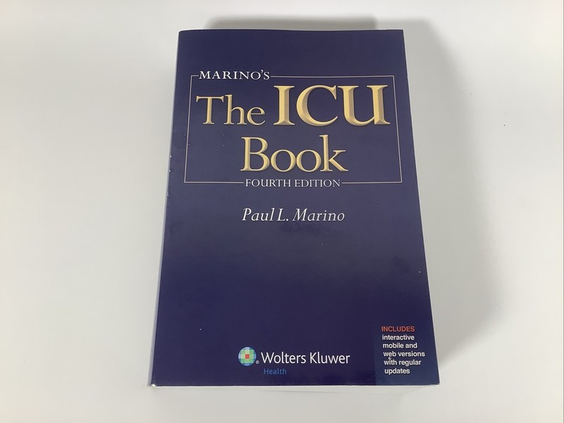 Marino’s the ICU Book: Print + Ebook with Updates by Paul L. Marino -Paperback-