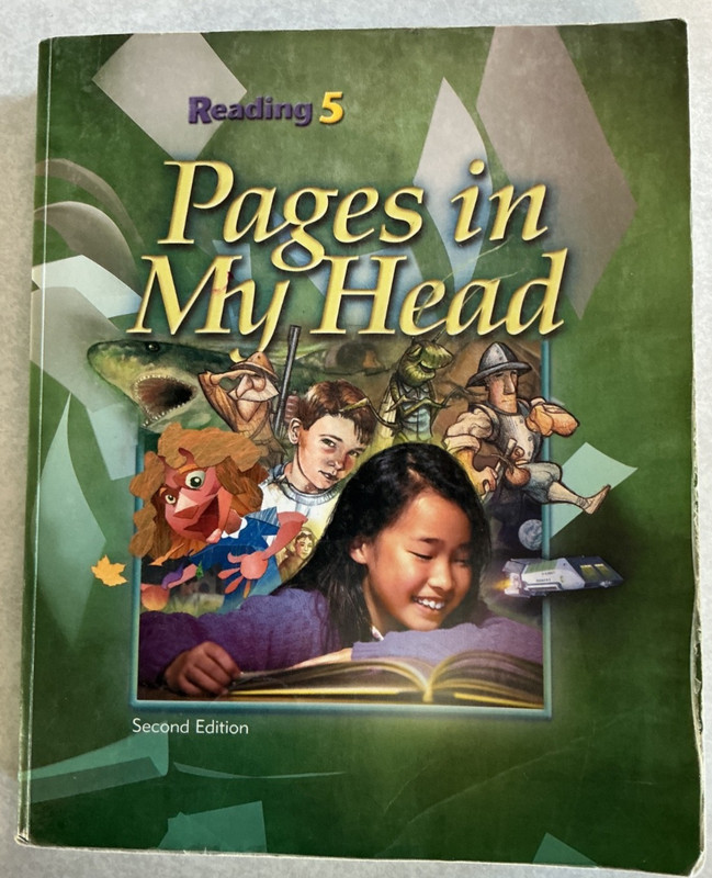 BJU Press Reading 5 Student Textbook 2nd Ed Pages In My Head Bob Jones 5th Grade