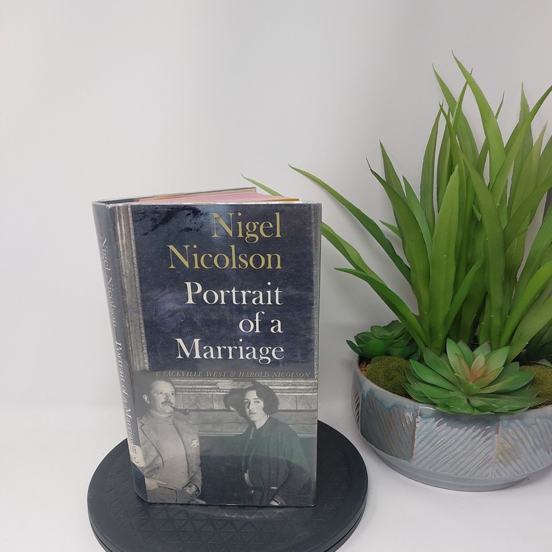 Portrait of a Marriage by Nigel Nicolson, 1973 1st Ed, Vita Sackville-West HCDJ