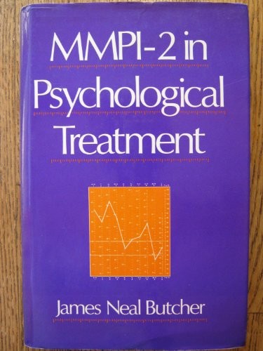 The MMPI-2 in Psychological Treatment Butcher, James Neal