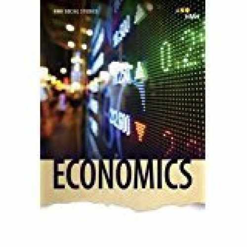Economics 2018 – Hardcover, by Houghton Mifflin Harcourt – Very Good