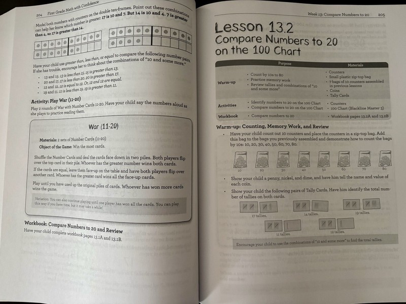 Math with Confidence First Grade Instructor Guide by Kate Snow Well-Trained Mind gallery