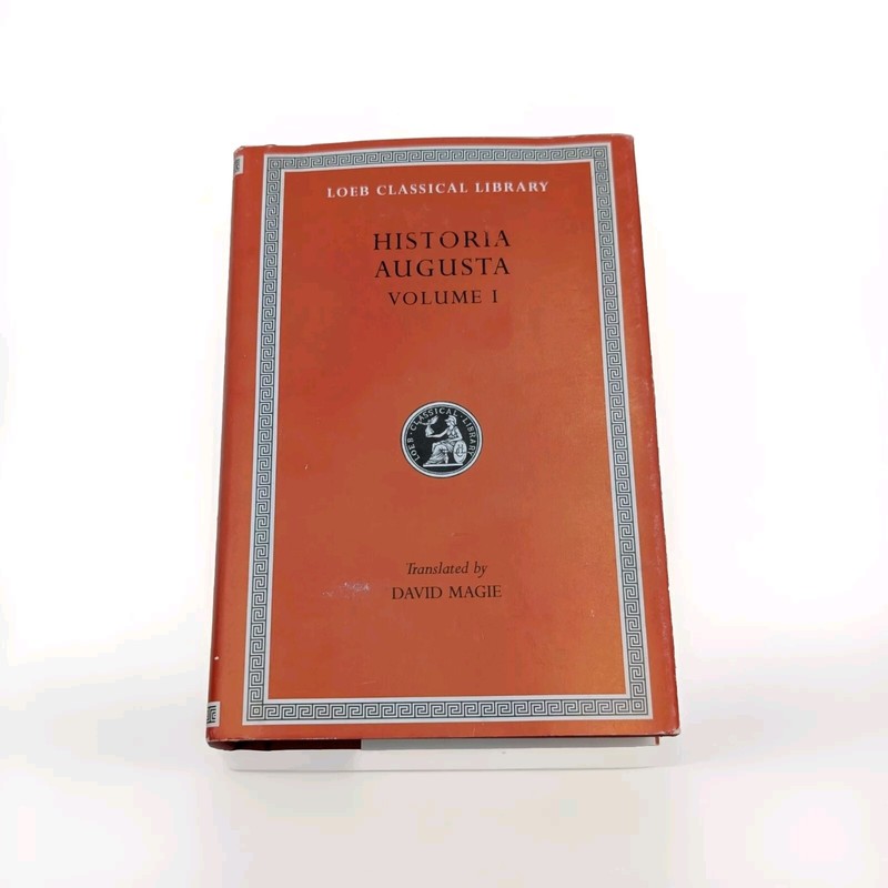 Historia Augusta Vol 1 David Magie Loeb 139 1991 HC Roman History Classics Text