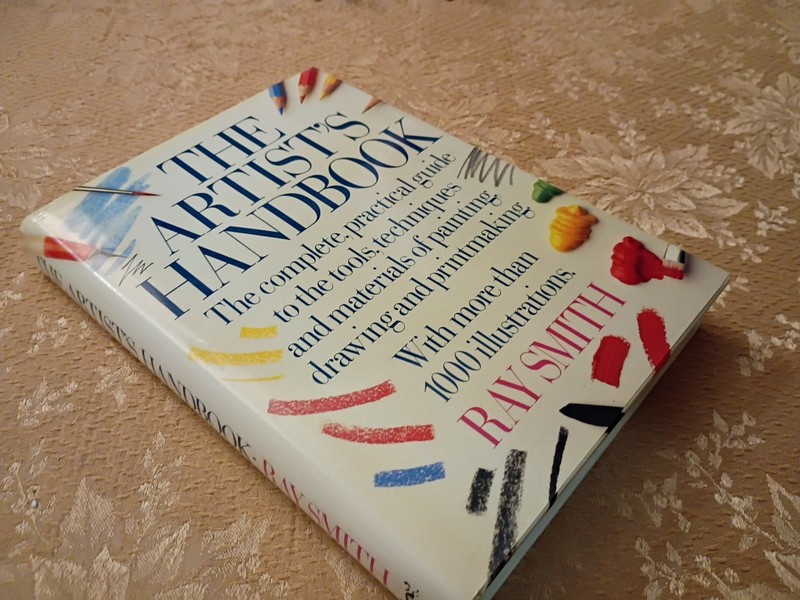 The Artist’s Handbook by Ray Smith (1997, Alfred A. Knopf Hardcover Guide) Book gallery