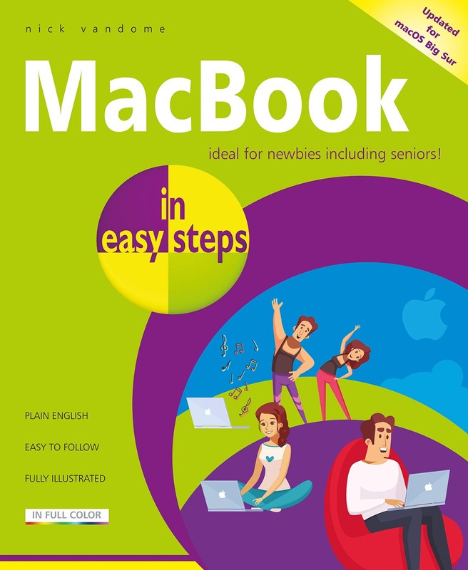 MacBook in easy steps – paperback Vandome, Nick
