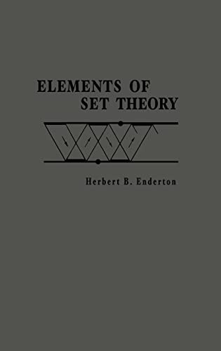ELEMENTS OF SET THEORY BY Herbert B. Enderton HARDCOVER **VERY_GOOD**