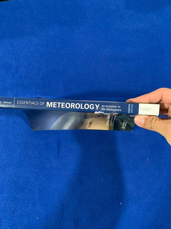 Essentials of Meteorology: An Invitation to the Atmosphere (PB, 8th ed) VG gallery