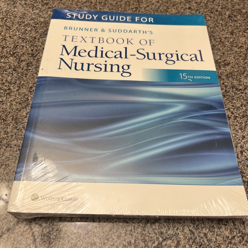 Study Guide for Brunner and Suddarth’s Textbook (New) (2021, Trade Paperback)