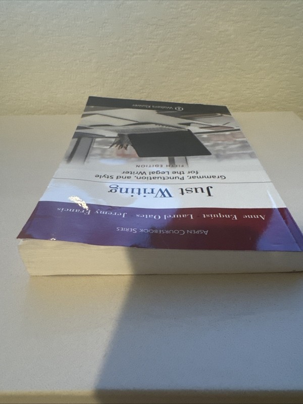 Aspen Coursebook Ser.: Just Writing : Grammar, Punctuation, and Style for the... gallery