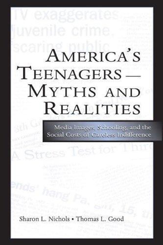 America’s Teenagers–Myths and Realitie- paperback, Sharon L Nichols, 0805848517