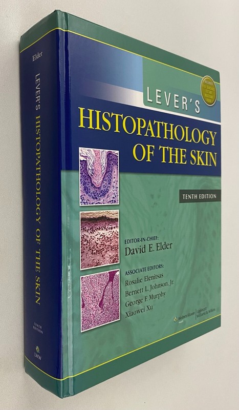 David Elder LEVER’S HISTOPATHOLOGY OF THE SKIN 2009 10th edition Hardcover VeryG
