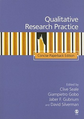 Qualitative Research Practice: Concise Paperback Edition by Clive Seale: New