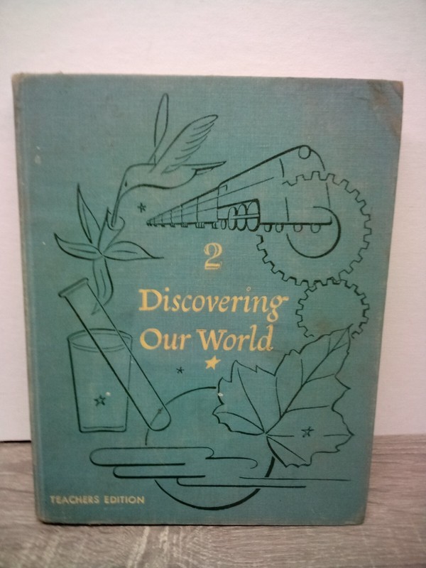 Discovering Our World 2 Teacher’s Edition 1952 textbook Scott Foresman and co