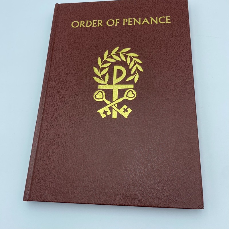 Order of Penance Catholic Ritual Hardcover 2023 Roman Ritual Confession Rite