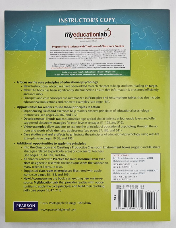 Educational Psychology: Developing Learners – Instructor’s Copy (7th Edition) gallery