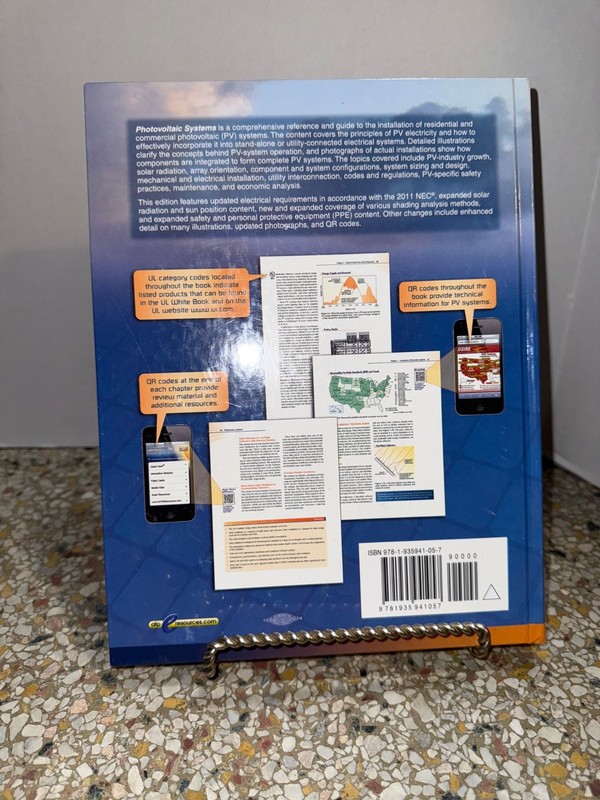 Photovoltaic Systems Third Edition Hardcover by James P. Dunlop ATP Technical LN gallery