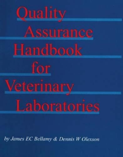 James E. C. Bellamy Quality Assurance Handbook for Veter (Paperback) (UK IMPORT)
