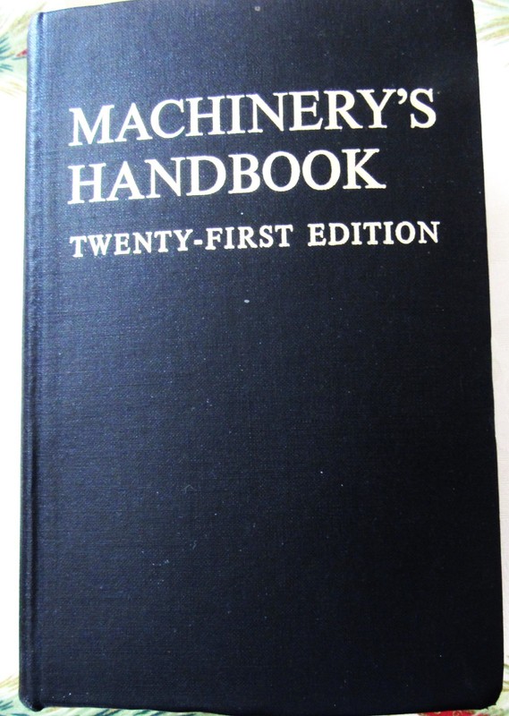MACHINERY'S HANDBOOK TWENTY-FIRST EDITION 1982 BOOK gallery