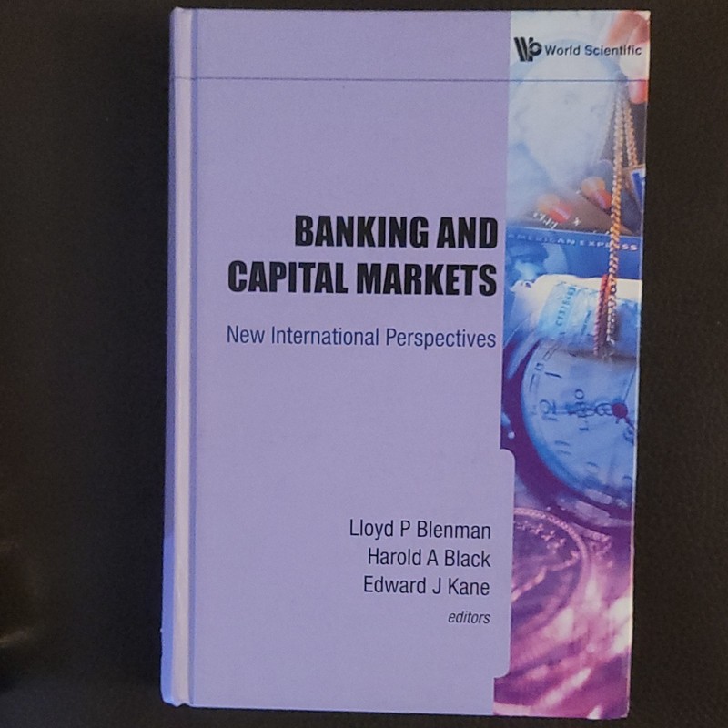 World Scientific Banking and Capital Markets Hardcover Blenman Black Kane