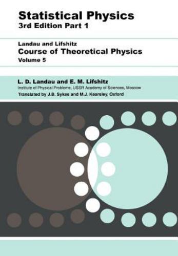 Statistical Physics, Paperback by Landau, L. D.; Sykes, J. B. (TRN); Kearsley…