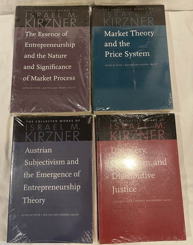 Lof of 4 books – The Collected Works of Israel M. Kirzner NEW