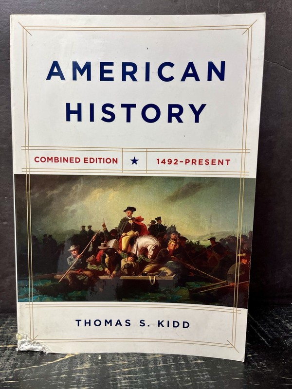 American History, Combined Edition : 1492 – Present by Kidd 2019 Sftcvr VG AA