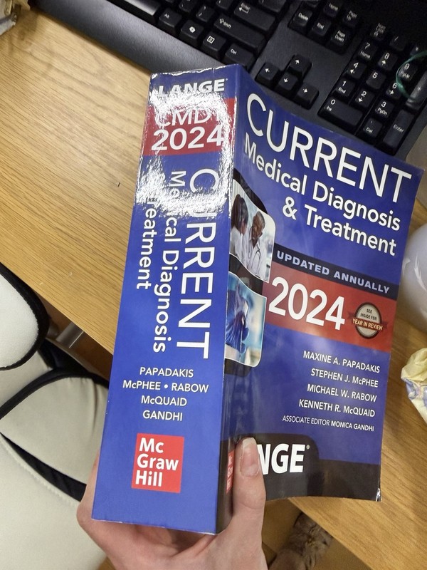 BRAND NEW Current Medical Diagnosis & Treatment 2024 Paperback Medicine Resident gallery