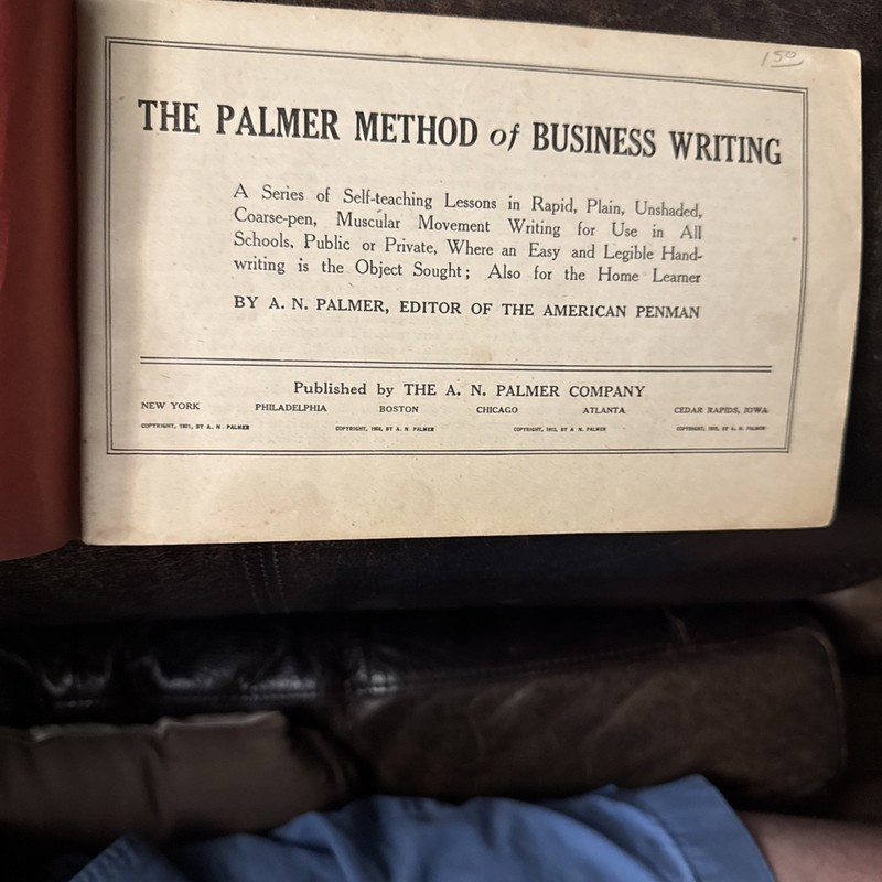 NEW Applewood Books The Palmer Method of Business Writing, 1920 gallery