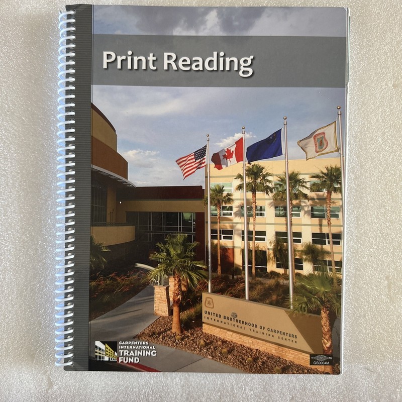 Print Reading Handbook- Carpenter’s International Training Fund, 2016