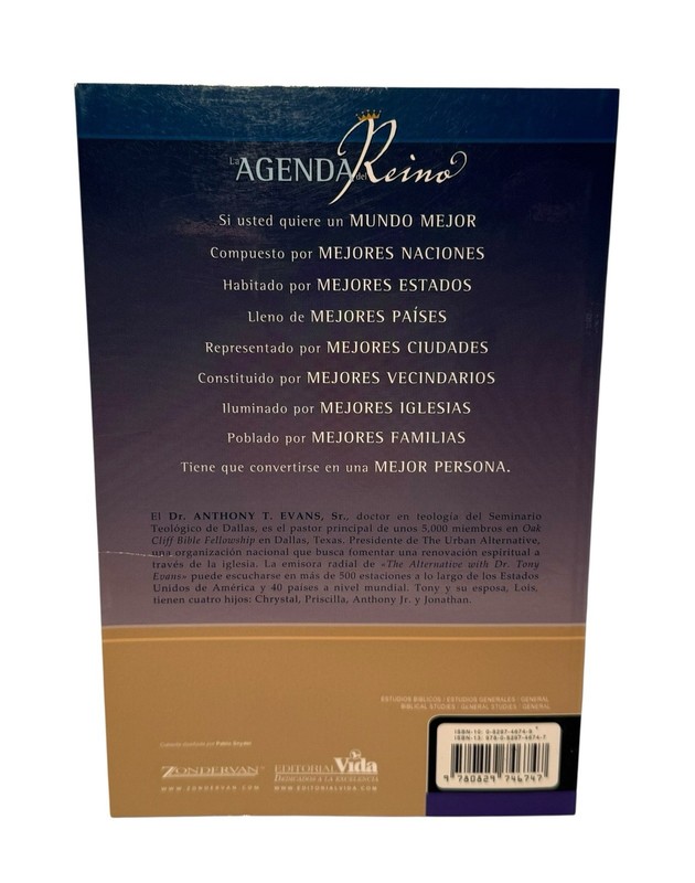 La Agenda del Reino: Perspectiva Bíblica (Spanish Edition) by Tony Evans - NEW gallery