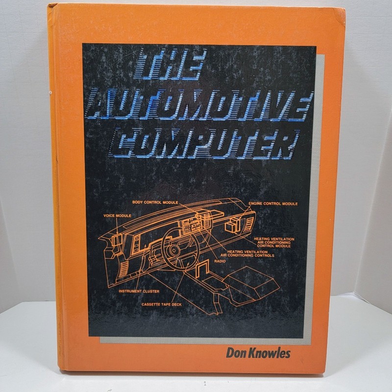 Automotive Computer Text Book by Don Knowles 1987 Reston