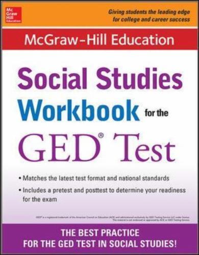 McGraw-Hill Education Social Studies Workbook for the GED Test by McGraw Hill…