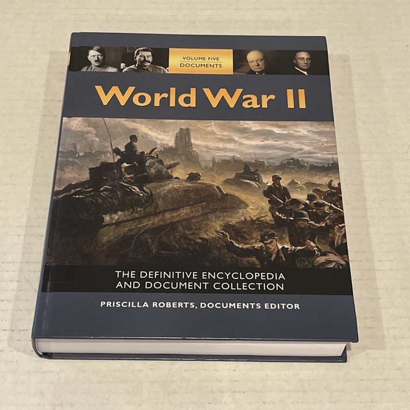 World War II : The Definitive Encyclopedia and Document Collection 5 Volumes HC gallery
