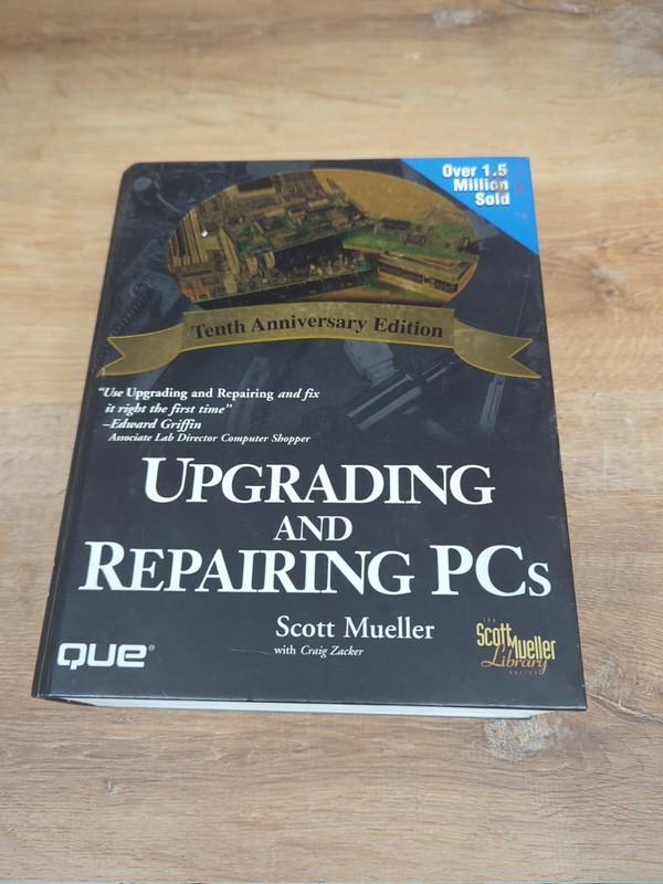 Upgrading And Repairing PCs 10th Edition By Scott Mueller Hardcover Mint gallery