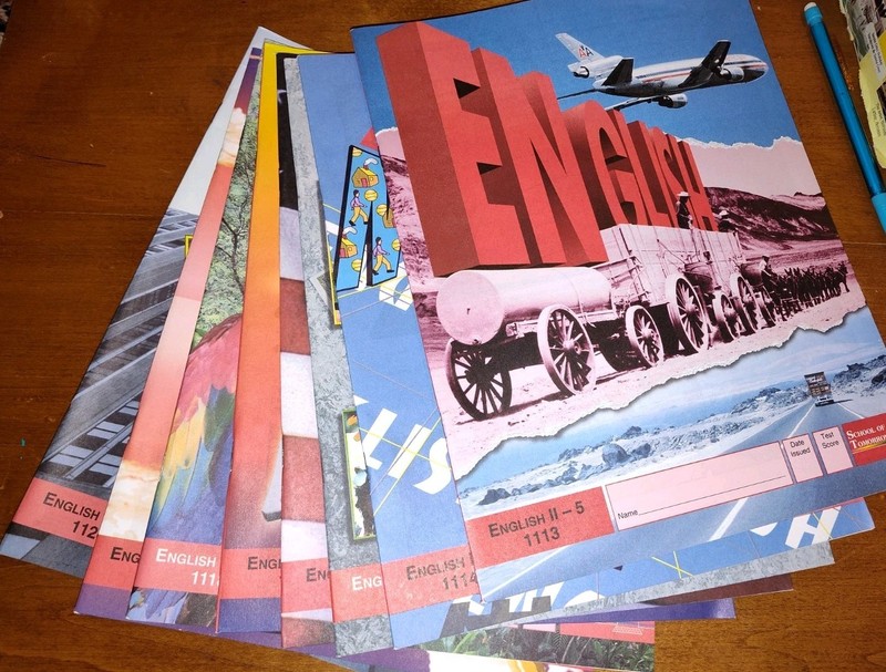 School Of Tomorrow Paces English II Set 1113-1120 Homeschool Score & Test Keys