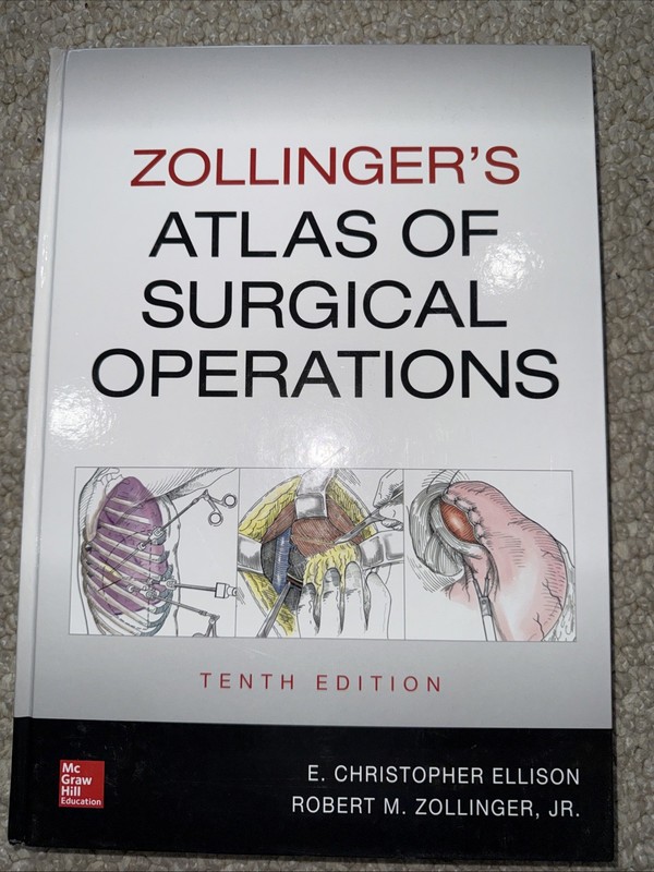 Zollinger’s Atlas of – Hardcover, by Zollinger Robert; Ellison – Very Good