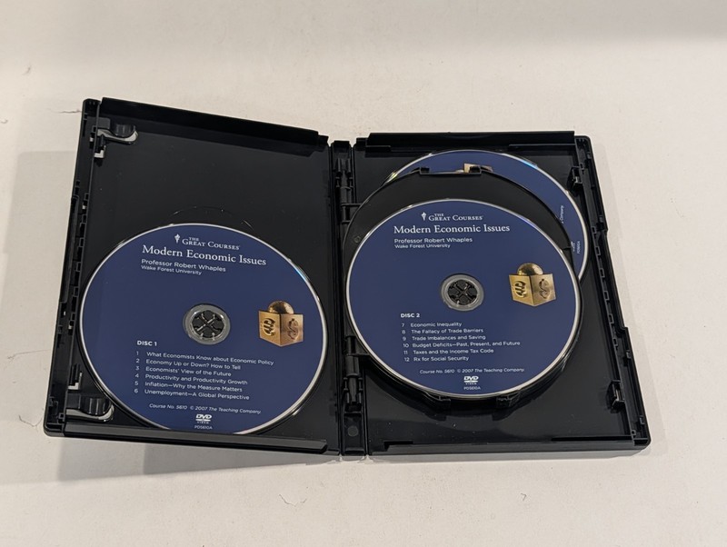5 Lot Of Great Courses DVDs | Writing, Photography, Travel, Economics, English gallery