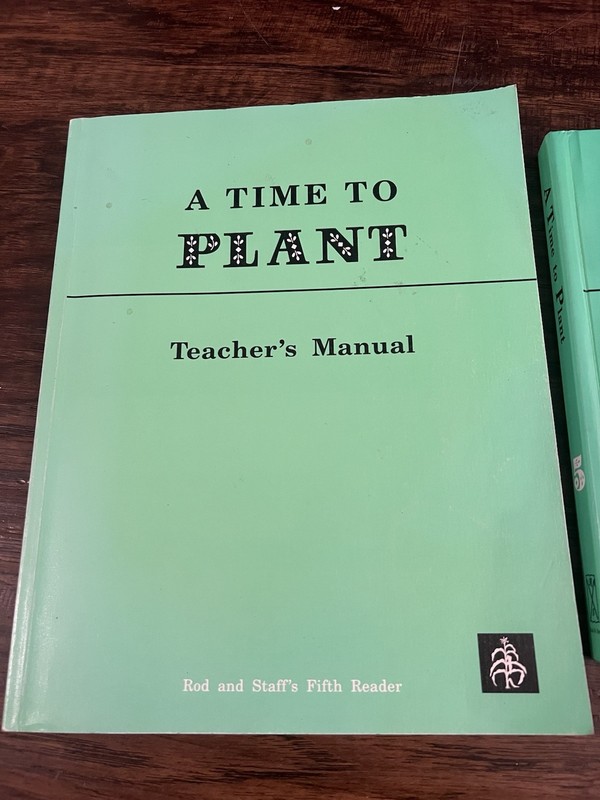 Rod and Staff Publishers A Time to Plant Hardcover Textbook + Teacher’s Manual
